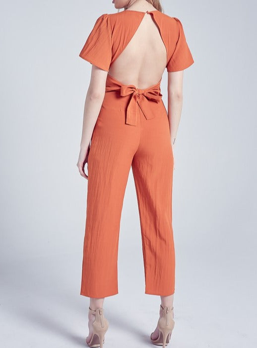 Arianny Open Back Jumpsuit